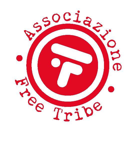 Logo free tribe associazione rosso